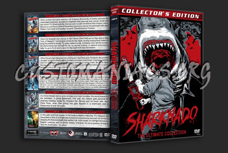 Sharknado: The Ultimate Collection dvd cover