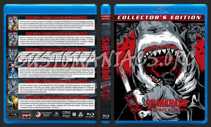 Sharknado: The Ultimate Collection blu-ray cover