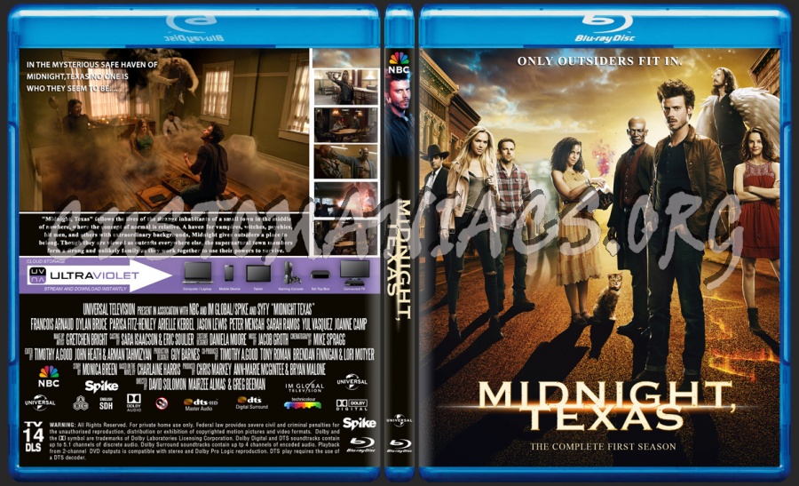 Midnight Texas Season 1 blu-ray cover
