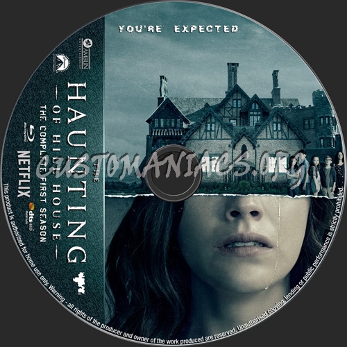 The Haunting Of Hill House Season 1 blu-ray label