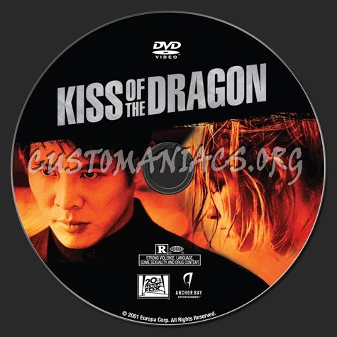 Kiss of the Dragon dvd label