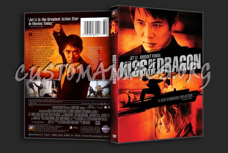 Kiss of the Dragon dvd cover
