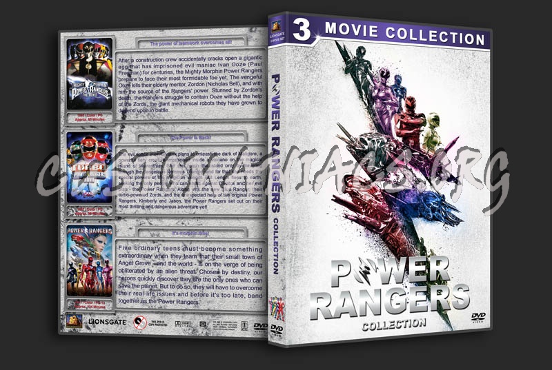 Power Rangers Collection dvd cover