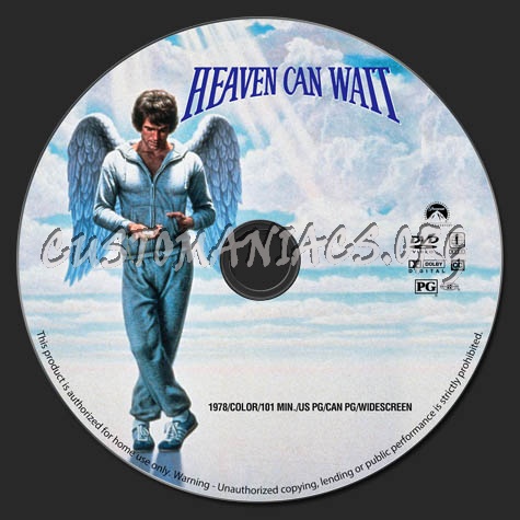 Heaven Can Wait dvd label