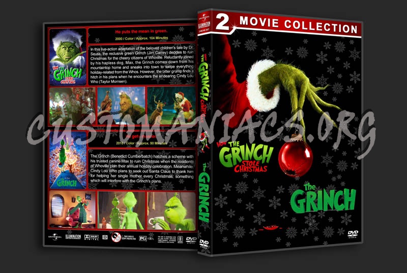 The Grinch Double Feature dvd cover