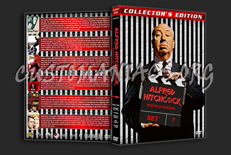 Alfred Hitchcock: Master of Suspense - Set 7 dvd cover