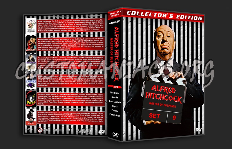 Alfred Hitchcock: Master of Suspense - Set 9 dvd cover