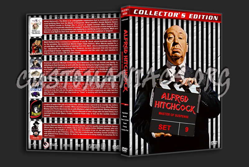 Alfred Hitchcock: Master of Suspense - Set 9 dvd cover