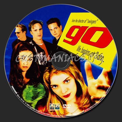 Go dvd label