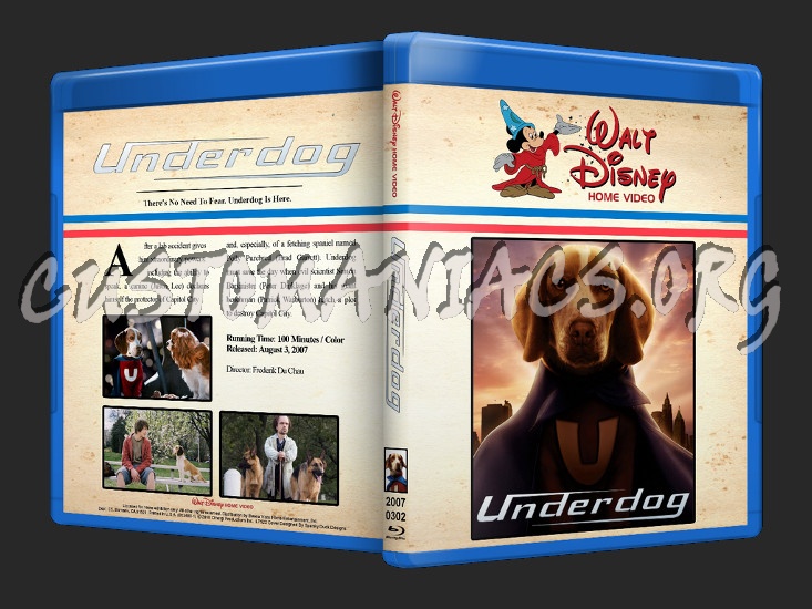 Underdog blu-ray cover
