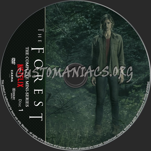 The Forest Mini-Series dvd label