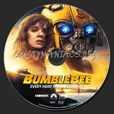 BumbleBee blu-ray label