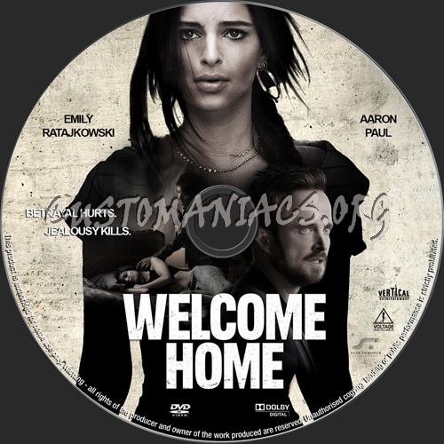 Welcome Home dvd label