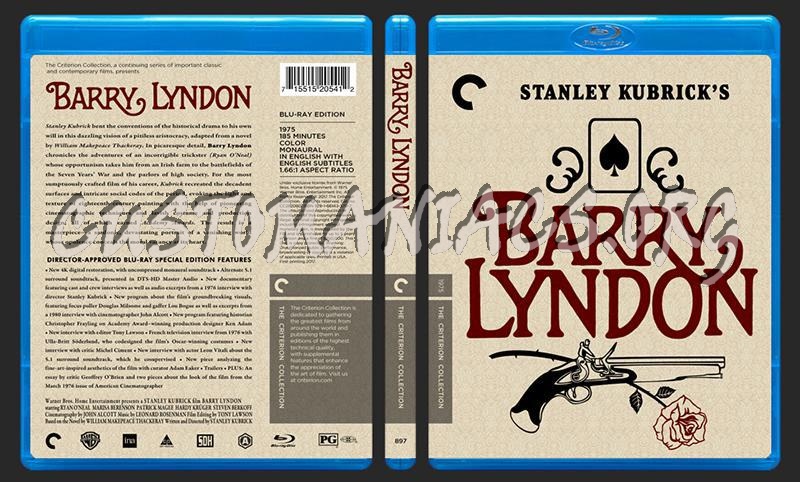 897 - Barry Lyndon blu-ray cover