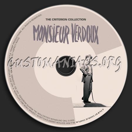 652 - Monsieur Verdoux dvd label