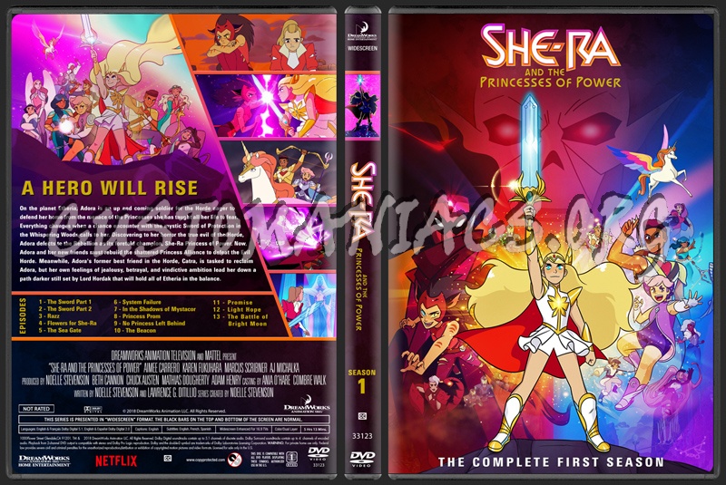 She-Ra and the Princesses of Power - The Complete First Season dvd cover