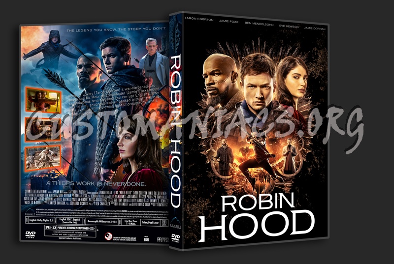 Robin Hood (2018) dvd cover