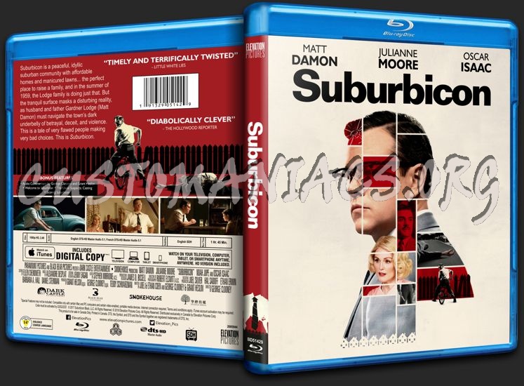 Suburbicon blu-ray cover