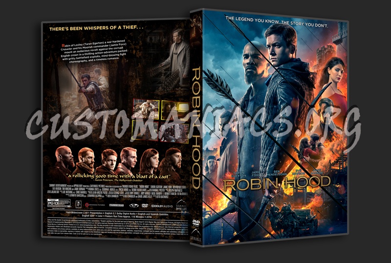 Robin Hood (2018) dvd cover