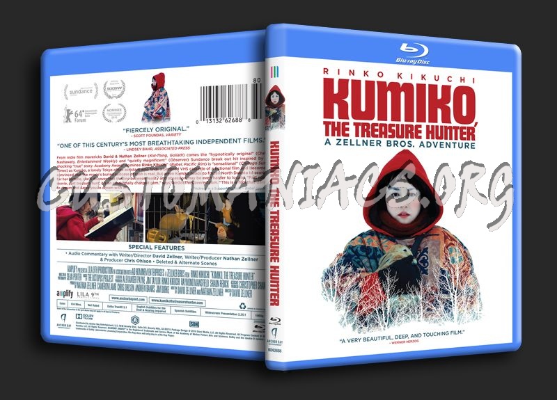 Kumiko, The Treasure Hunter blu-ray cover