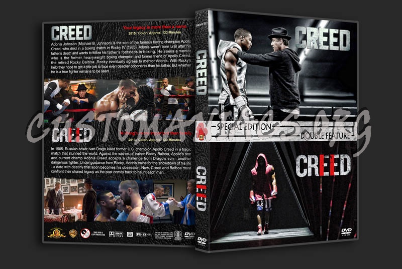 Creed Double Feature dvd cover
