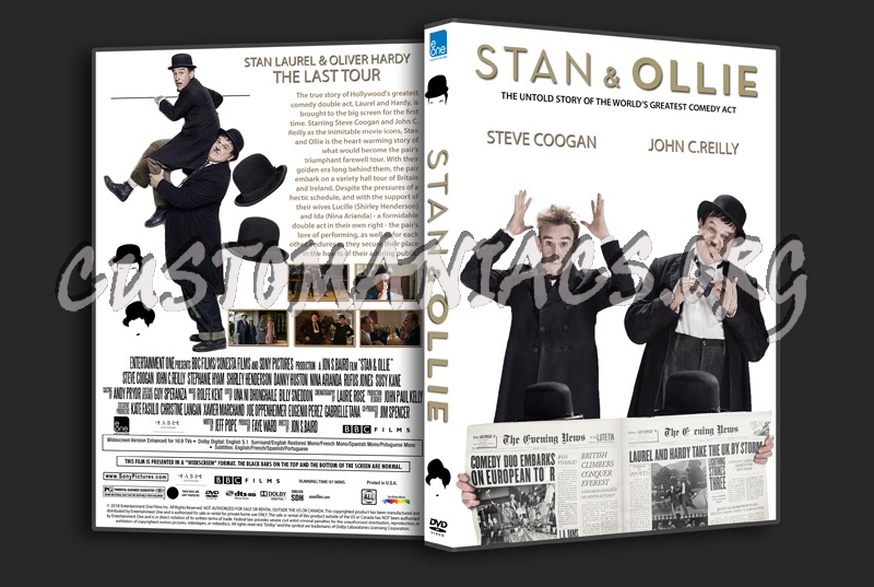 Stan & Ollie 2018 dvd cover