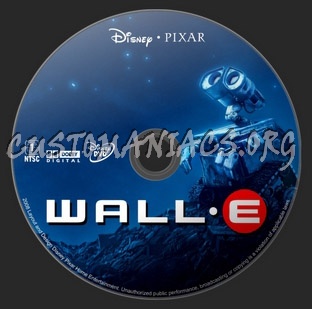 Wall-E dvd label