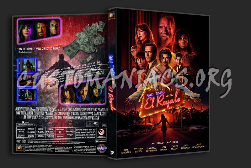 Bad Times at the El Royale dvd cover