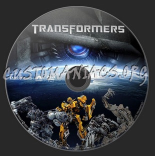 Transformers dvd label