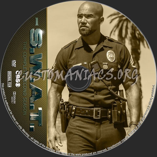 SWAT Season 2 dvd label
