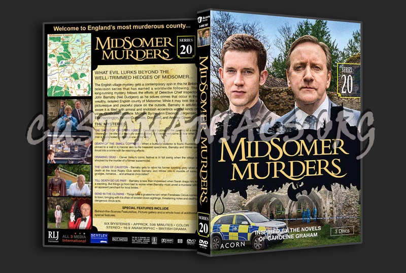 Midsomer Murders - Series 20 dvd cover