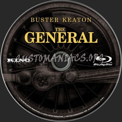 The General blu-ray label