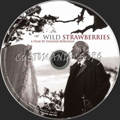 Wild Strawberries blu-ray label