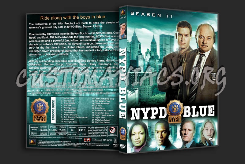 NYPD Blue - Season 11 dvd cover