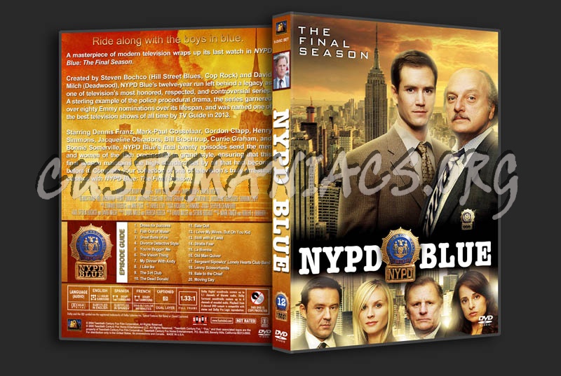 NYPD Blue - Season 12 dvd cover