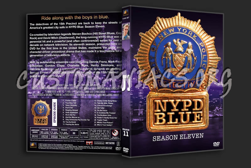 NYPD Blue - Season 11 dvd cover
