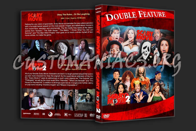 Scary Movie Double Feature dvd cover