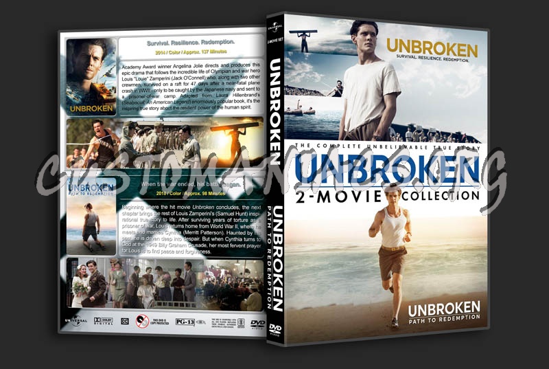 Unbroken Double Feature dvd cover