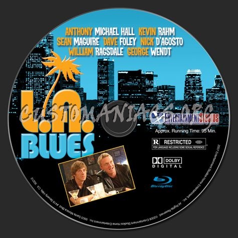 LA Blues blu-ray label