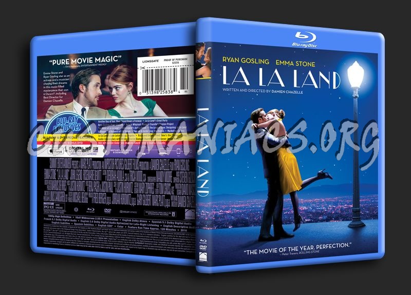 La La Land blu-ray cover