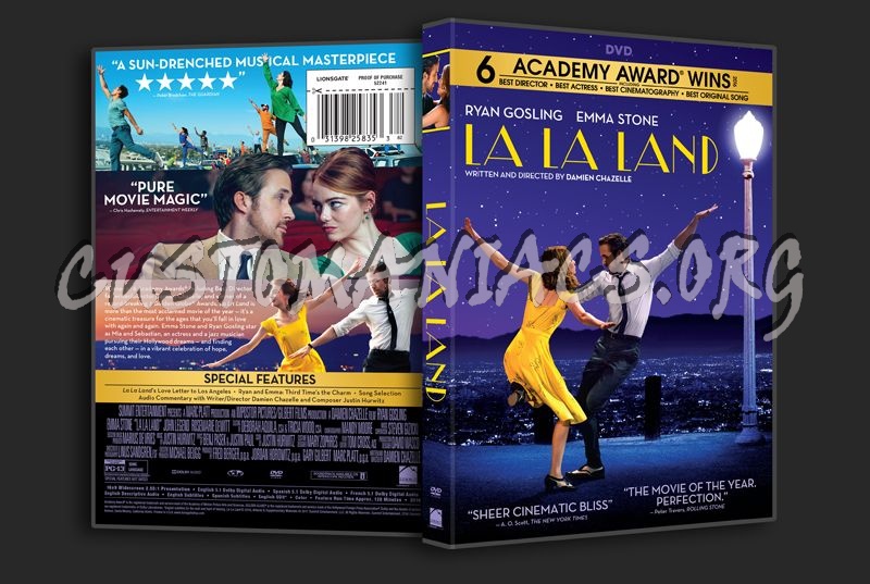 La La Land dvd cover