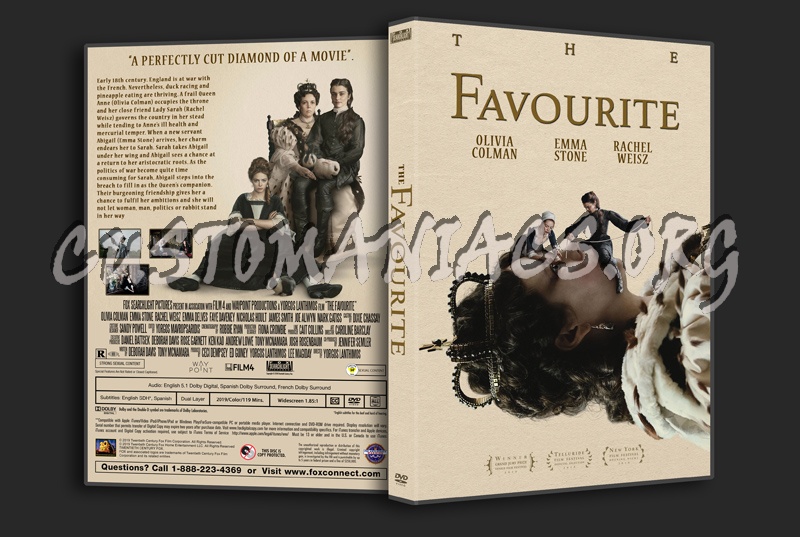 The Favourite dvd cover