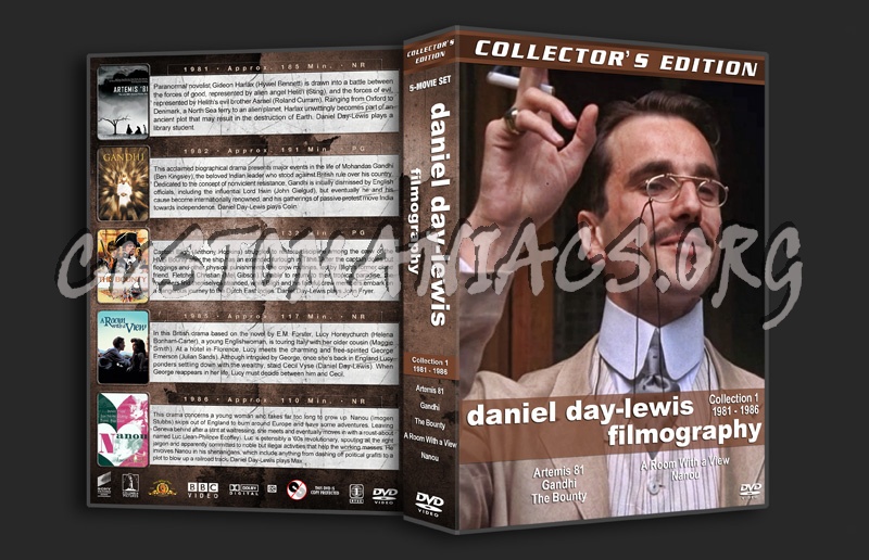 Daniel Day Lewis Filmography - Collection 1 (1981-1986) dvd cover