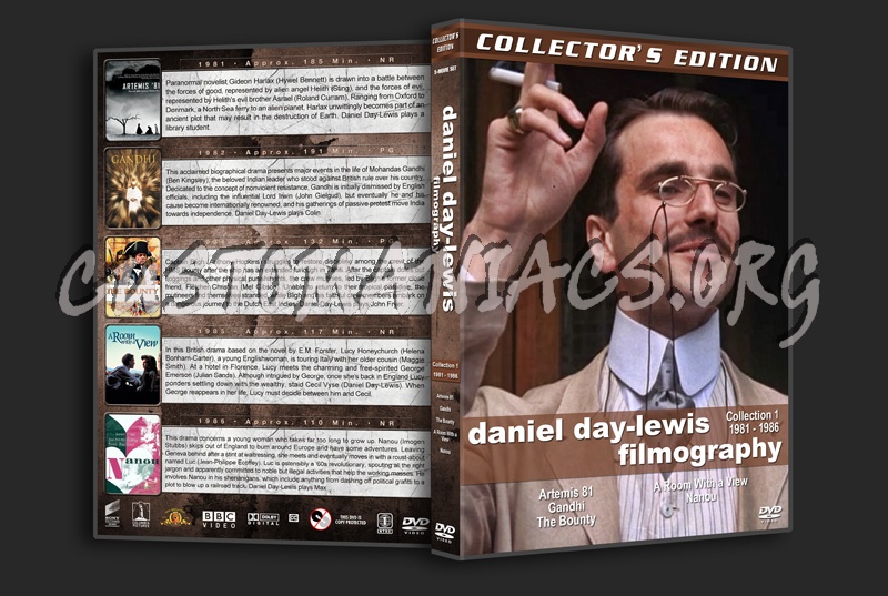 Daniel Day Lewis Filmography - Collection 1 (1981-1986) dvd cover