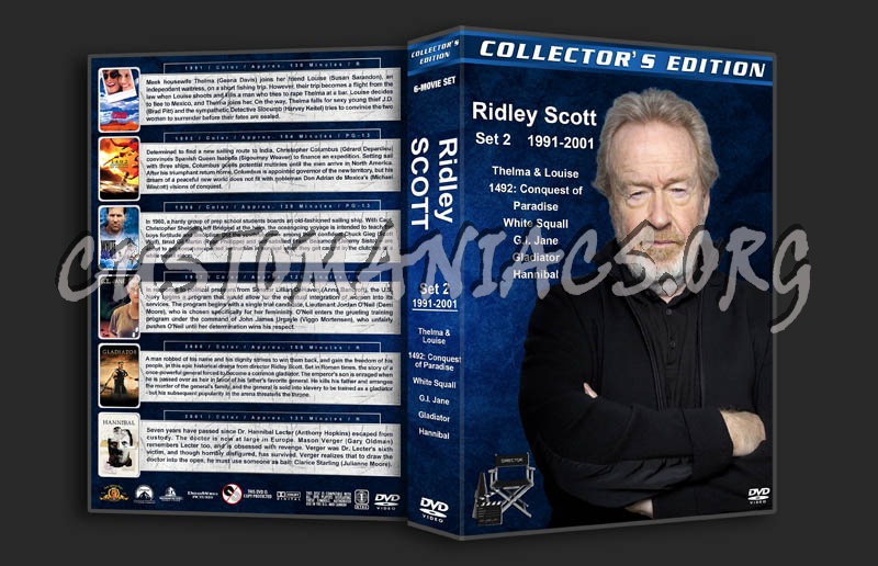 Ridley Scott Collection - Set 2 (1991-2001) dvd cover