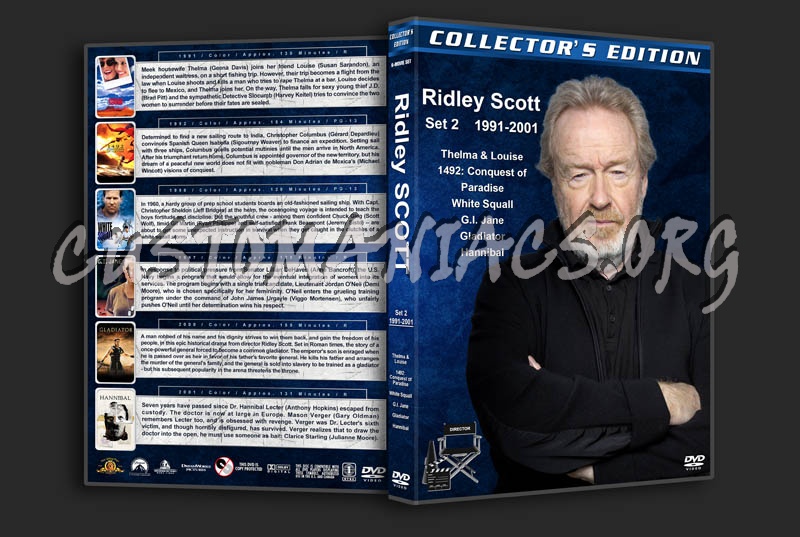 Ridley Scott Collection - Set 2 (1991-2001) dvd cover