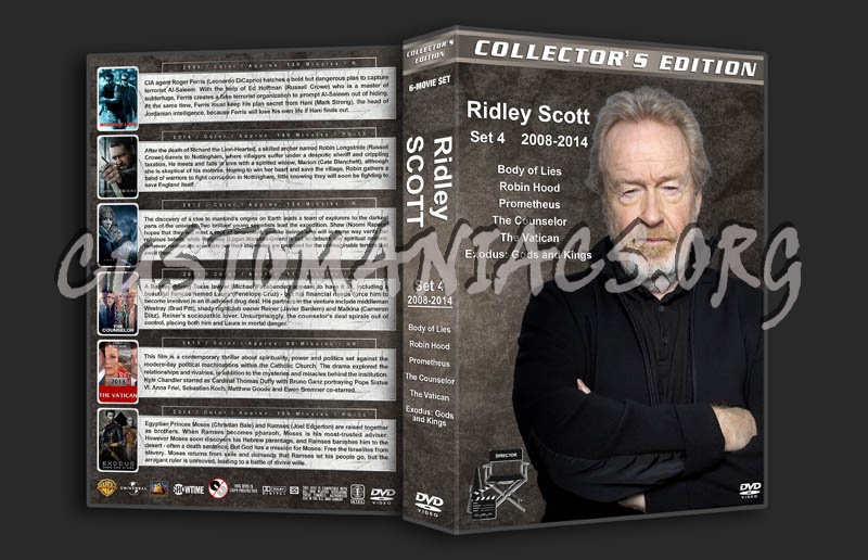 Ridley Scott Collection - Set 4 (2008-2014) dvd cover