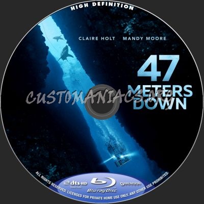 47 Meters Down blu-ray label