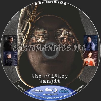 The Whiskey Bandit blu-ray label