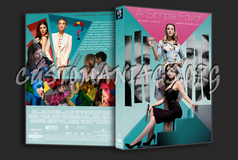 A Simple Favor dvd cover